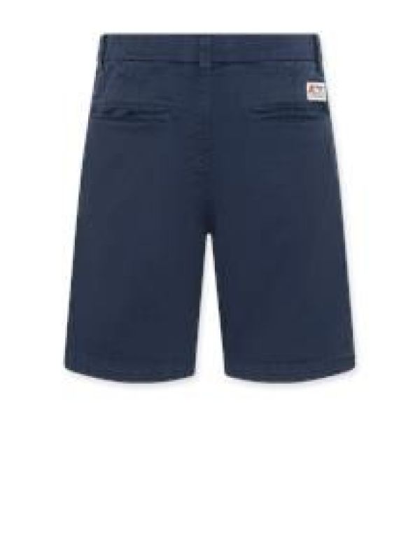 AO76 Short Blauw jongens (Barry chino shorts indigo - 124-2520-650 indigo) - Victor & Camille Destelbergen