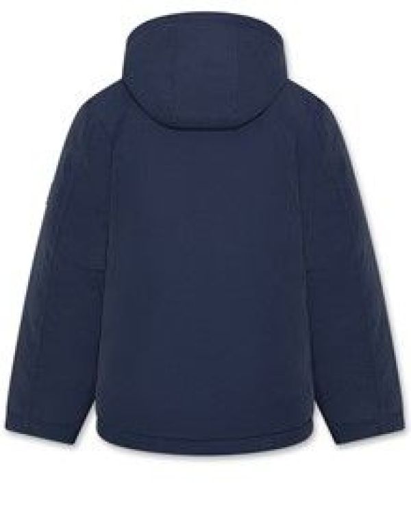 AO76 Jas Blauw jongens (Billie parka indigo - 224-2850-900) - Victor & Camille Destelbergen