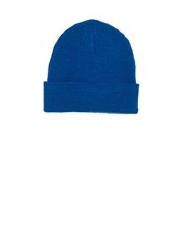 AO76 Muts Blauw meisjes (Flups beanie hat electric blue - 224-2905 electric blue) - Victor & Camille Destelbergen