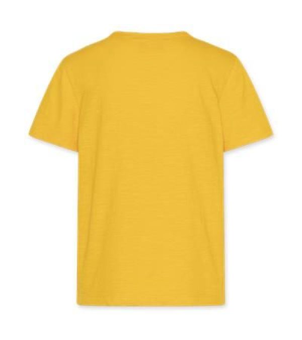 AO76 T-shirt s/s Oranje jongens (Mat T-shirt van sun orange - 124-2000-152) - Victor & Camille Destelbergen