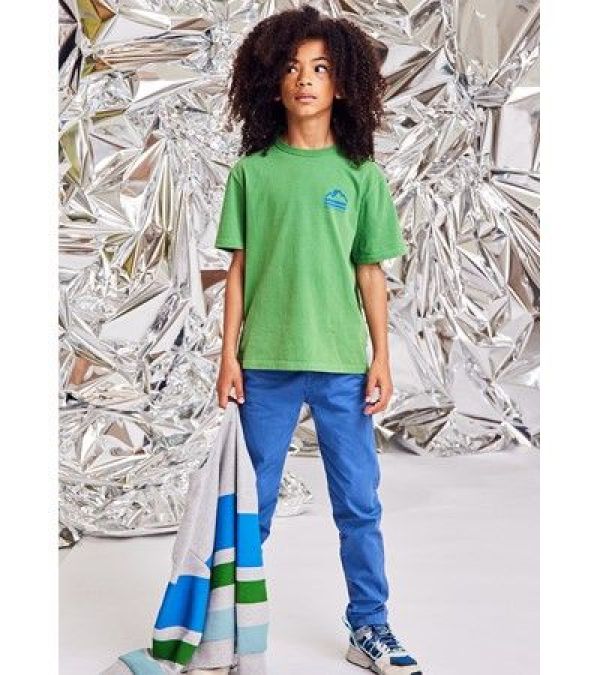 AO76 T-shirt s/s Groen jongens (Silas OZ T-shirt mountain green - 224-2003-164) - Victor & Camille Destelbergen