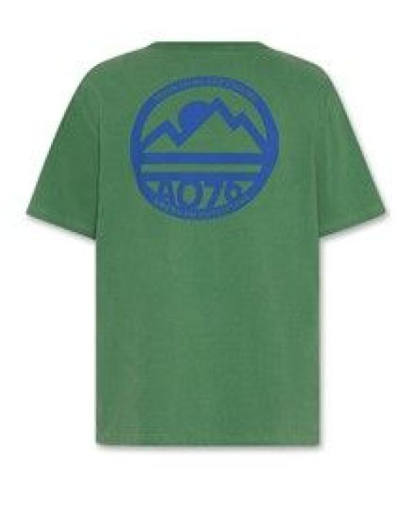 AO76 T-shirt s/s Groen jongens (Silas OZ T-shirt mountain green - 224-2003-164) - Victor & Camille Destelbergen