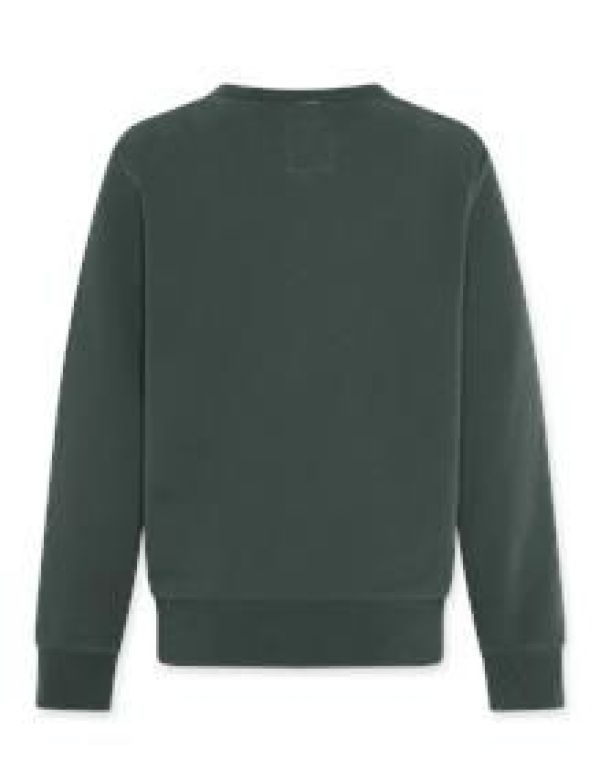 AO76 Sweater Groen jongens (Tom school green sweater - 124-2110-550) - Victor & Camille Destelbergen