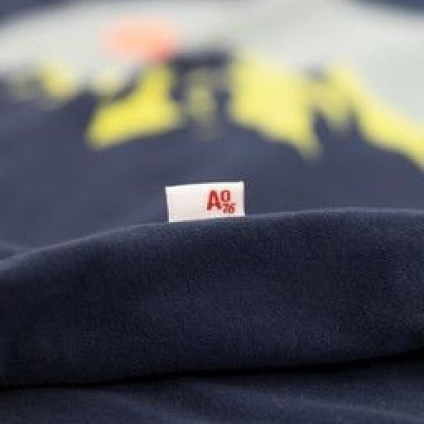 AO76 T-shirt l/s Blauw jongens (T-shirt mountain Night Blue - 221-2102-05) - Victor & Camille Destelbergen