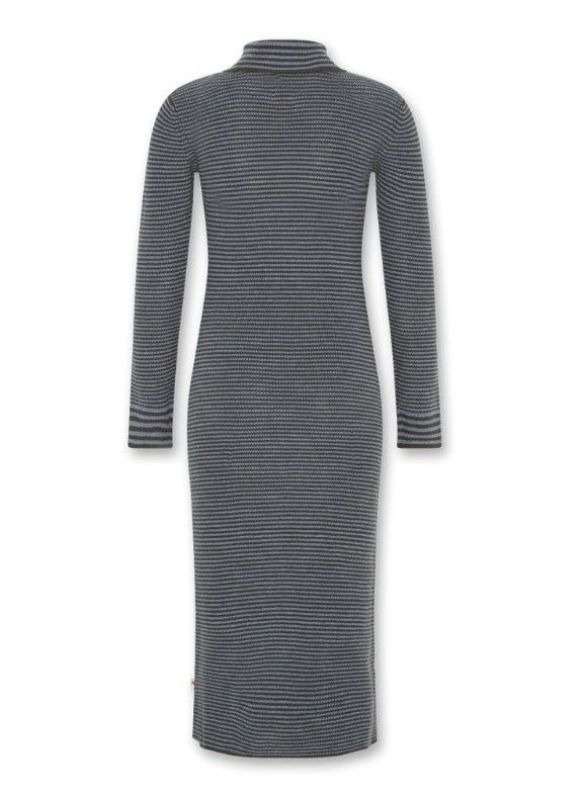 AO76 Jurk Blauw meisjes (Uri knitwear dress - 223-1709) - Victor & Camille Destelbergen