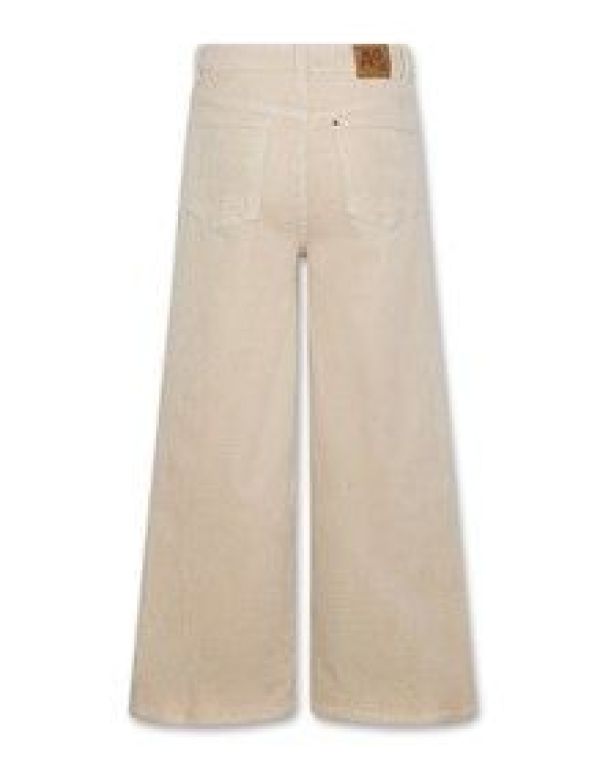 AO76 Broek Offwhite meisjes (Zina cord pants bone - 224-1680-740) - Victor & Camille Destelbergen