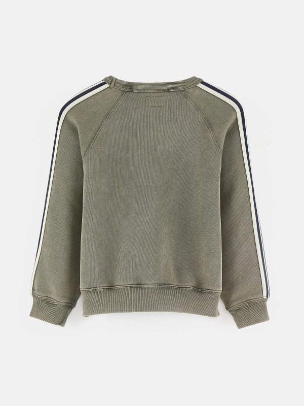 Bellerose Sweater Groen jongens (Fagoso42 moss - BK242352 T1510-032) - Victor & Camille Destelbergen