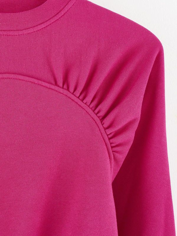 Bellerose Sweater Roze meisjes (Floris sweater fushia - BK242323 T1567-094) - Victor & Camille Destelbergen