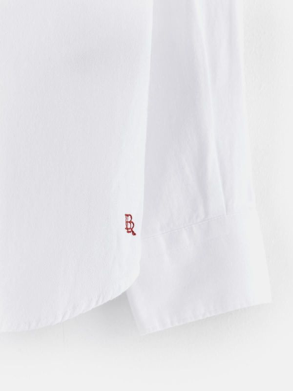 Bellerose Hemd Wit jongens (Ganix12 white - BK212451 F1755-010) - Victor & Camille Destelbergen