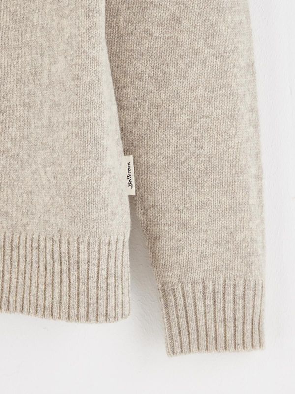 Bellerose Knitwear Grijs jongens (Gatu42 ligth grey - BK242951 K1415U-216) - Victor & Camille Destelbergen