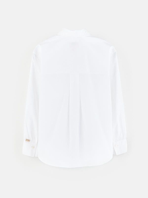 Bellerose Blouse Wit meisjes (Ironie shirt - BK222407 P1244-010) - Victor & Camille Destelbergen