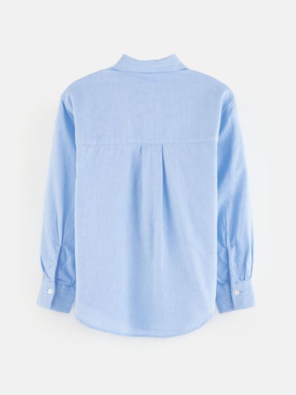 Bellerose Blouse Blauw meisjes (Ironies ciel - BK242401 F2475-047) - Victor & Camille Destelbergen