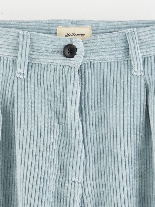 Bellerose Broek Groen meisjes (Katie 42 pants aqua - BK242110 P1429-059) - Victor & Camille Destelbergen