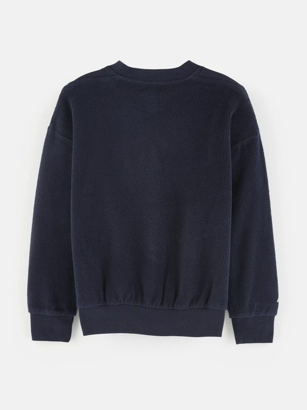 Bellerose Sweater Blauw jongens (Mark sweater America - BK242362 T1626-042) - Victor & Camille Destelbergen