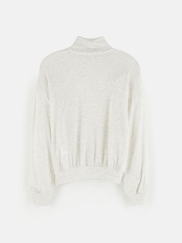 Bellerose T-shirt l/s Offwhite meisjes (Missie l/s shirt oyster - BK242317 T1327-014) - Victor & Camille Destelbergen