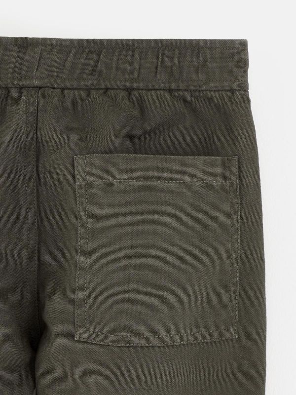 Bellerose Broek Groen jongens (Pawel42 pants tank - BK242153 R0905-677) - Victor & Camille Destelbergen