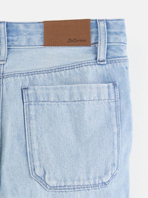 Bellerose Jeansbroek Blauw meisjes (Pepy42 jeans lt blue stone - BK242107 D0388-LBS) - Victor & Camille Destelbergen