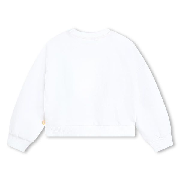 Billieblush Sweater Wit meisjes (Sweat billi blanc - U20099) - Victor & Camille Destelbergen