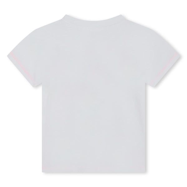 Billieblush T-shirt s/s Wit meisjes (Tee-shirt korte mouwen billi blanc - U20084) - Victor & Camille Destelbergen