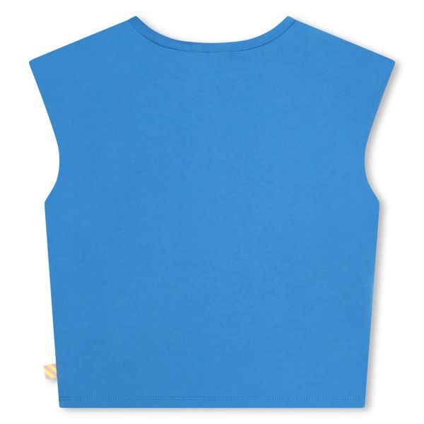 Billieblush T-shirt s/s Blauw meisjes (Tee-shirt manches courtes imperial blue - U20087) - Victor & Camille Destelbergen