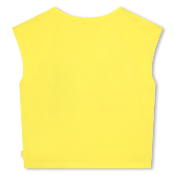 Billieblush T-shirt s/s Geel meisjes (T--shirt manches courtes billi pollen - U20087) - Victor & Camille Destelbergen