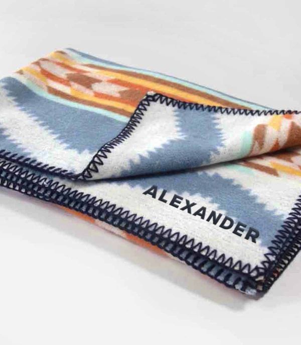 Blankets of the world Bed Multi baby's (Blanket Baby Mapu blue - Baby Mapu blue) - Victor & Camille Destelbergen