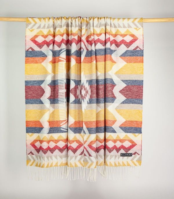 Blankets of the world Bed Multi  (Blanket inca yellow - Inca yellow) - Victor & Camille Destelbergen
