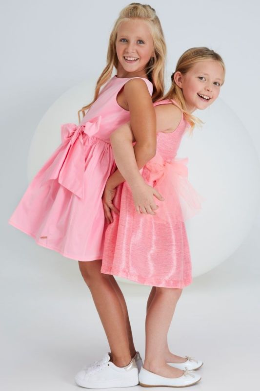 Blue Bay Jurk Roze meisjes (Dress Magali - 91121724) - Victor & Camille Destelbergen