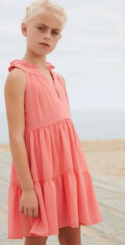 Blue Bay Jurk Roze meisjes (Dress Susie - 91120723) - Victor & Camille Destelbergen