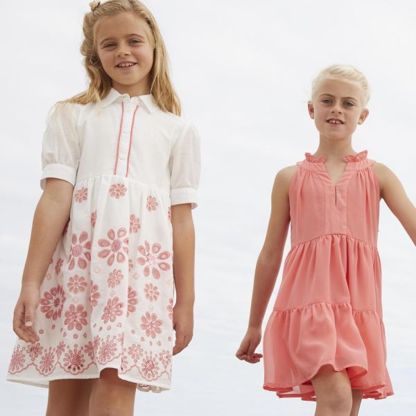 Blue Bay Jurk Roze meisjes (Dress Susie - 91120723) - Victor & Camille Destelbergen