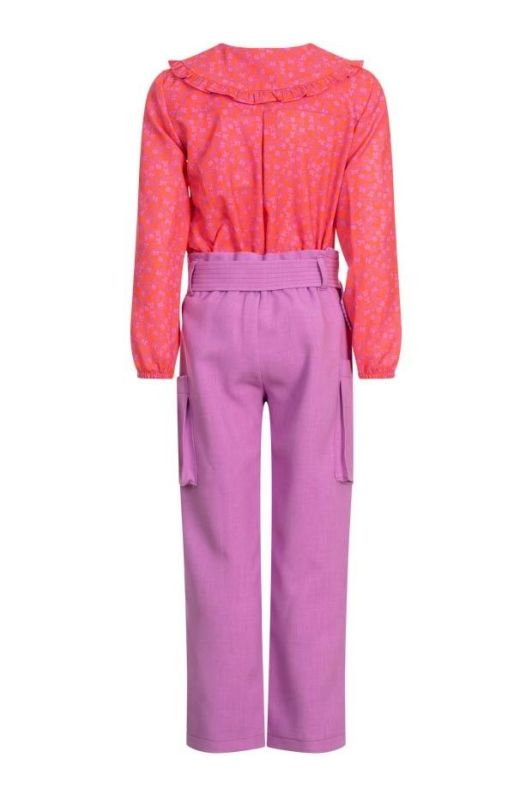 Blue Bay Broek Paars meisjes (Trouser Lucille lila - 83330924) - Victor & Camille Destelbergen