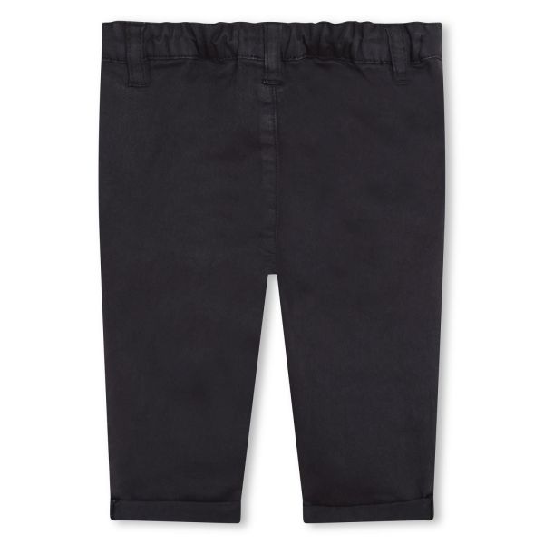 Carrement Beau Broek Blauw baby jongens (Pantalon cotton saturne - Y04157) - Victor & Camille Destelbergen