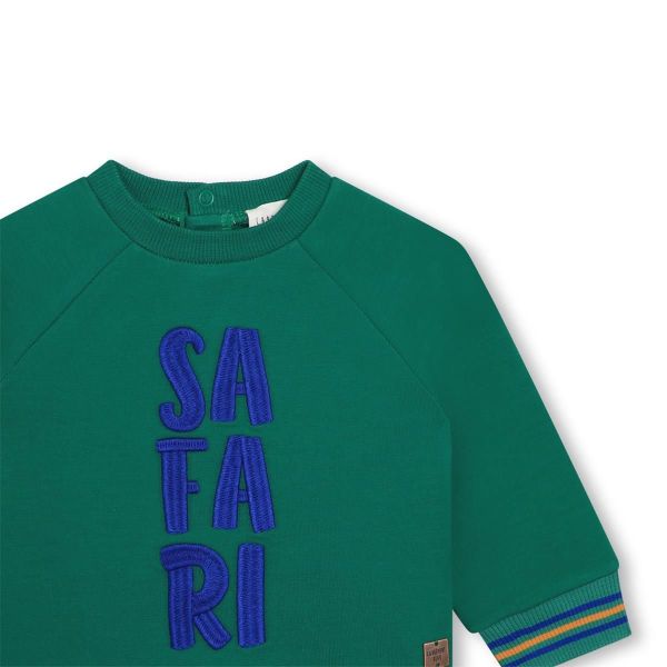 Carrement Beau Sweater Groen baby jongens (Sweater sirop - Y30152) - Victor & Camille Destelbergen