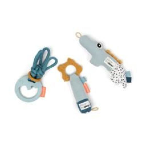 Done by Deer Activity toy Blauw baby jongens (Activity toys gift set blauw - DD-4313592) - Victor & Camille Destelbergen