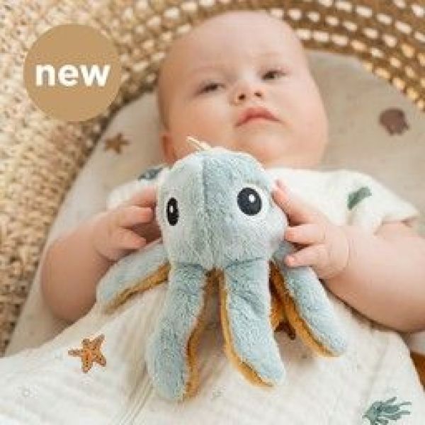Done by Deer Knuffel Blauw baby's (Knuffel Jelly blue - DD-4003582) - Victor & Camille Destelbergen
