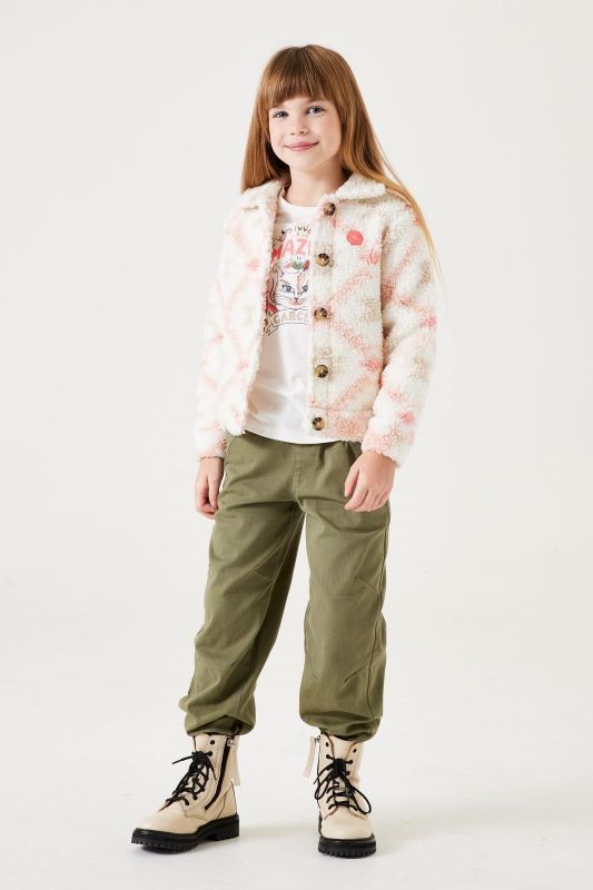 Garcia Broek Groen meisjes (Cargo pants fair green - T44722-4379) - Victor & Camille Destelbergen