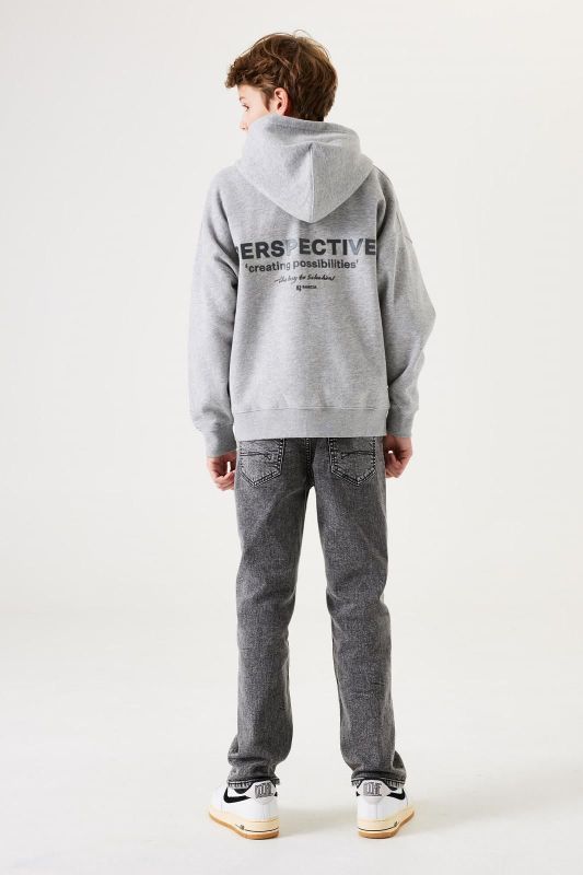 Garcia Hoodie Grijs jongens (Hoodie grey melee - S43463-66) - Victor & Camille Destelbergen