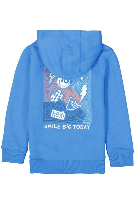 Garcia Hoodie Blauw jongens (Hoodie just smile water - T45662-8972) - Victor & Camille Destelbergen