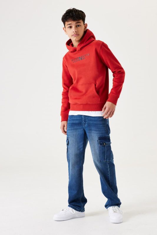 Garcia Hoodie Rood jongens (Hoodie legends camine - u43461-3351) - Victor & Camille Destelbergen