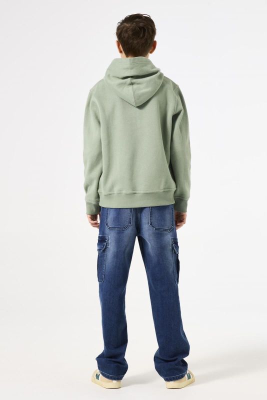 Garcia Hoodie Groen jongens (Hoodie legends rucola - U43461-8245) - Victor & Camille Destelbergen