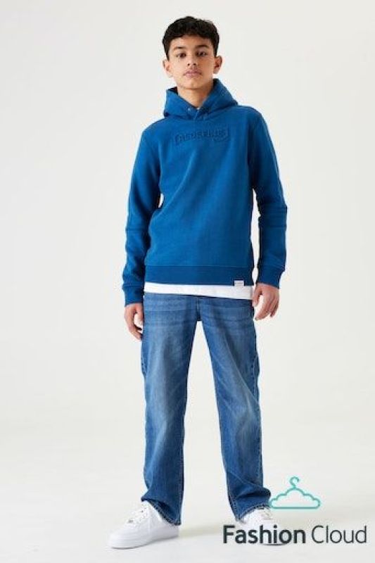 Garcia Hoodie Blauw jongens (Hoodie redefine dew blue - T43667-5475) - Victor & Camille Destelbergen