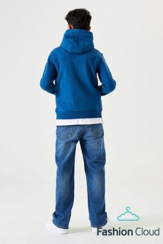 Garcia Hoodie Blauw jongens (Hoodie redefine dew blue - T43667-5475) - Victor & Camille Destelbergen