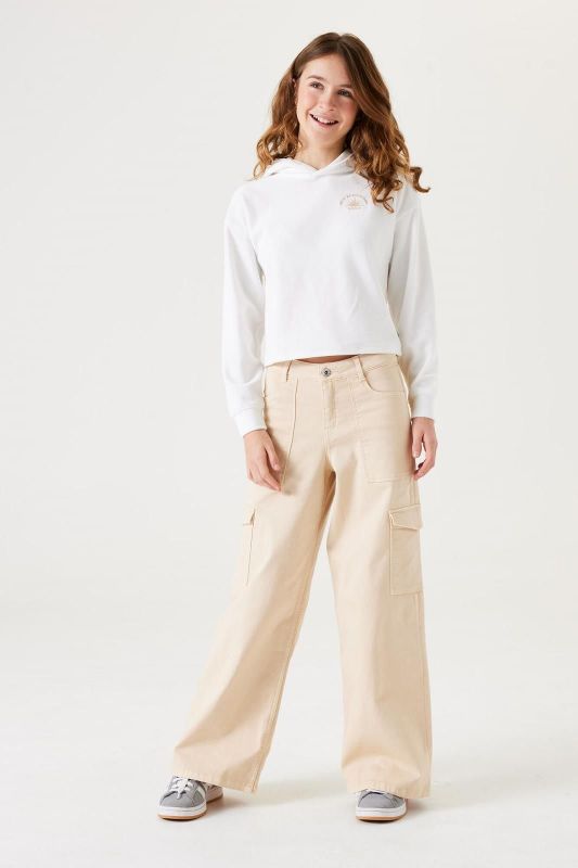 Garcia Jeansbroek Offwhite meisjes (Ivory cream denim w pockets - S42525-4016) - Victor & Camille Destelbergen