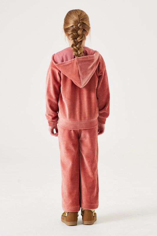 Garcia Hoodie Roze meisjes (Knitted hoodie soft teddy dark blush - T44651-7525) - Victor & Camille Destelbergen