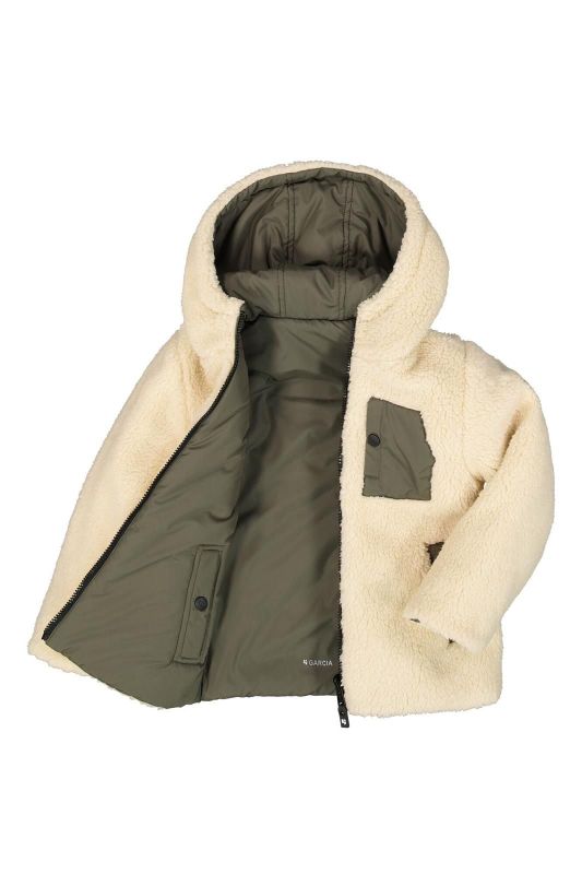 Garcia Jas Groen jongens (Reversible jacket sparrow - GJ450804-2186) - Victor & Camille Destelbergen