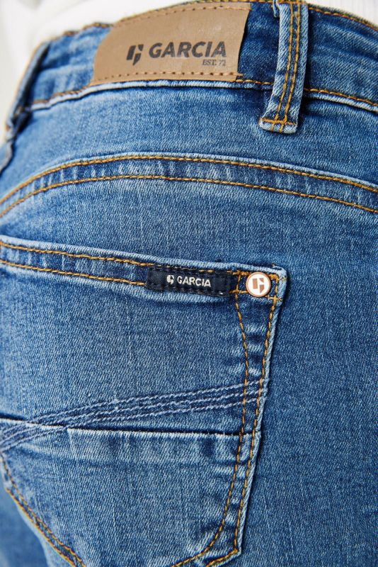 Garcia Jeansbroek Denim blue meisjes (Rianna superslim - 575-7528) - Victor & Camille Destelbergen