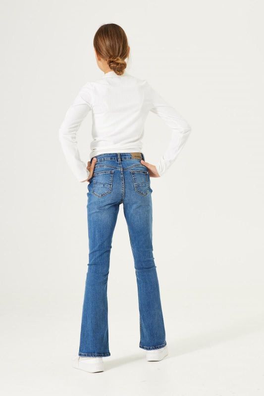 Garcia Jeansbroek Denim blue meisjes (Rianna superslim - 575-7528) - Victor & Camille Destelbergen