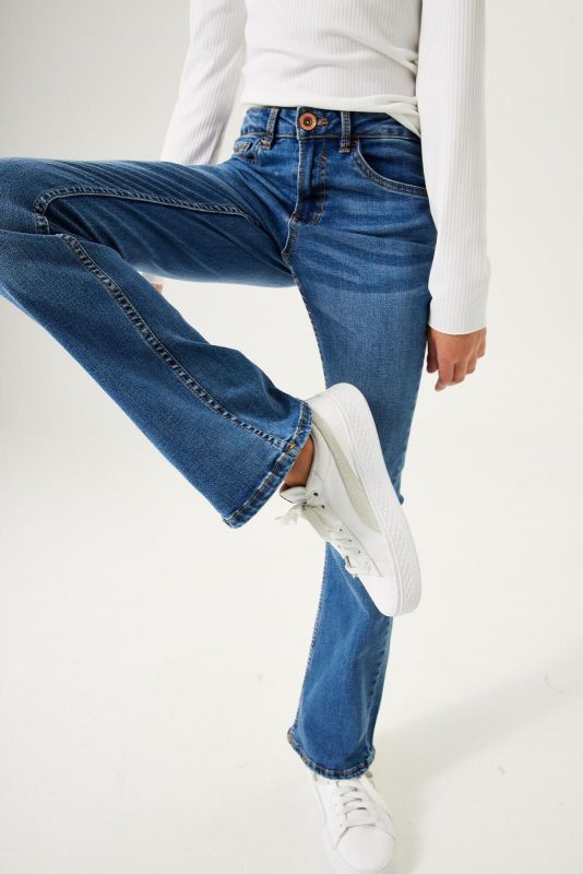 Garcia Jeansbroek Denim blue meisjes (Rianna superslim - 575-7528) - Victor & Camille Destelbergen