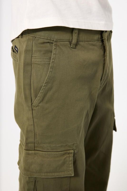 Garcia Broek Groen jongens (Straght pants utility green - Z3024-1737) - Victor & Camille Destelbergen