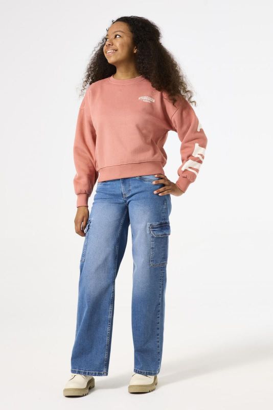 Garcia Sweater Roze meisjes (Sweater dark blush - U42461-7525) - Victor & Camille Destelbergen